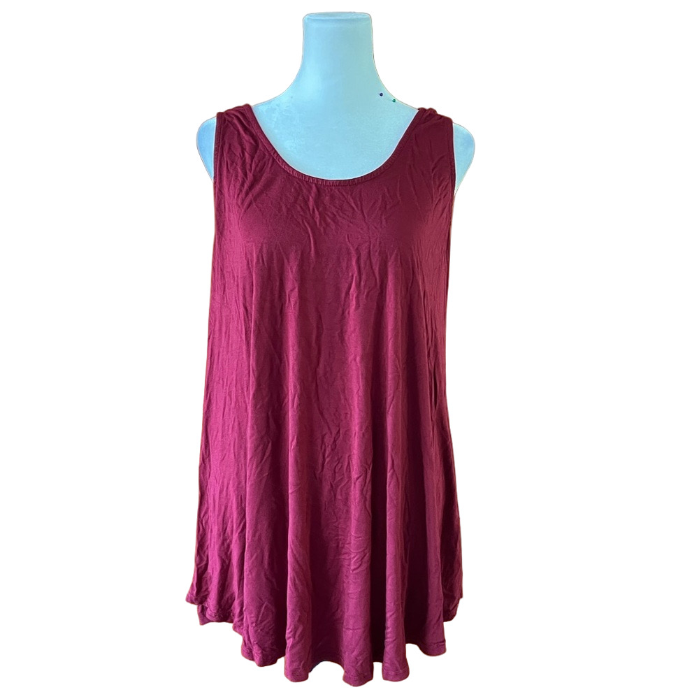 Wajat Red Sleeveless Top Women's